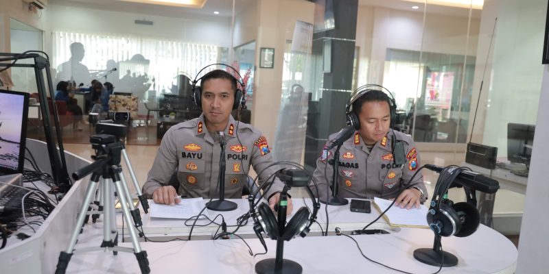 Polres Jember Gandeng Media Sosialisasikan Call Center 110 untuk Mudik Aman