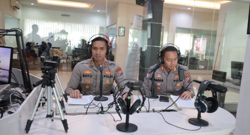Polres Jember Gandeng Media Sosialisasikan Call Center 110 untuk Mudik Aman