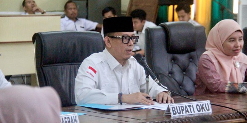 Dukung Penuh Penegakan Hukum KPK, Teddy Minta Pelayanan Publik Di OKU Tetap Berjalan