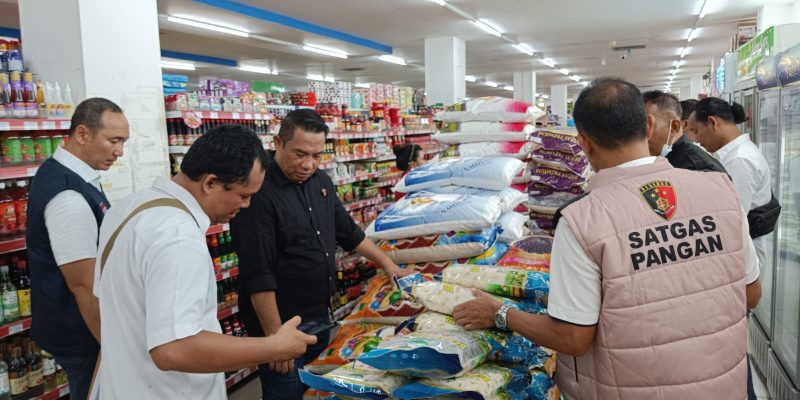 Pastikan Ketersediaan dan Harga Pangan Aman di Bulan Ramadan, Tim Satgas Pangan Polda Kalteng Sidak Pelaku Usaha