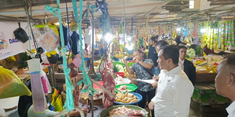 Satgas Pangan Polda Kalteng Cek Harga Pangan di Pasar Tradisional Pastikan Stok Aman di Bulan Ramadan