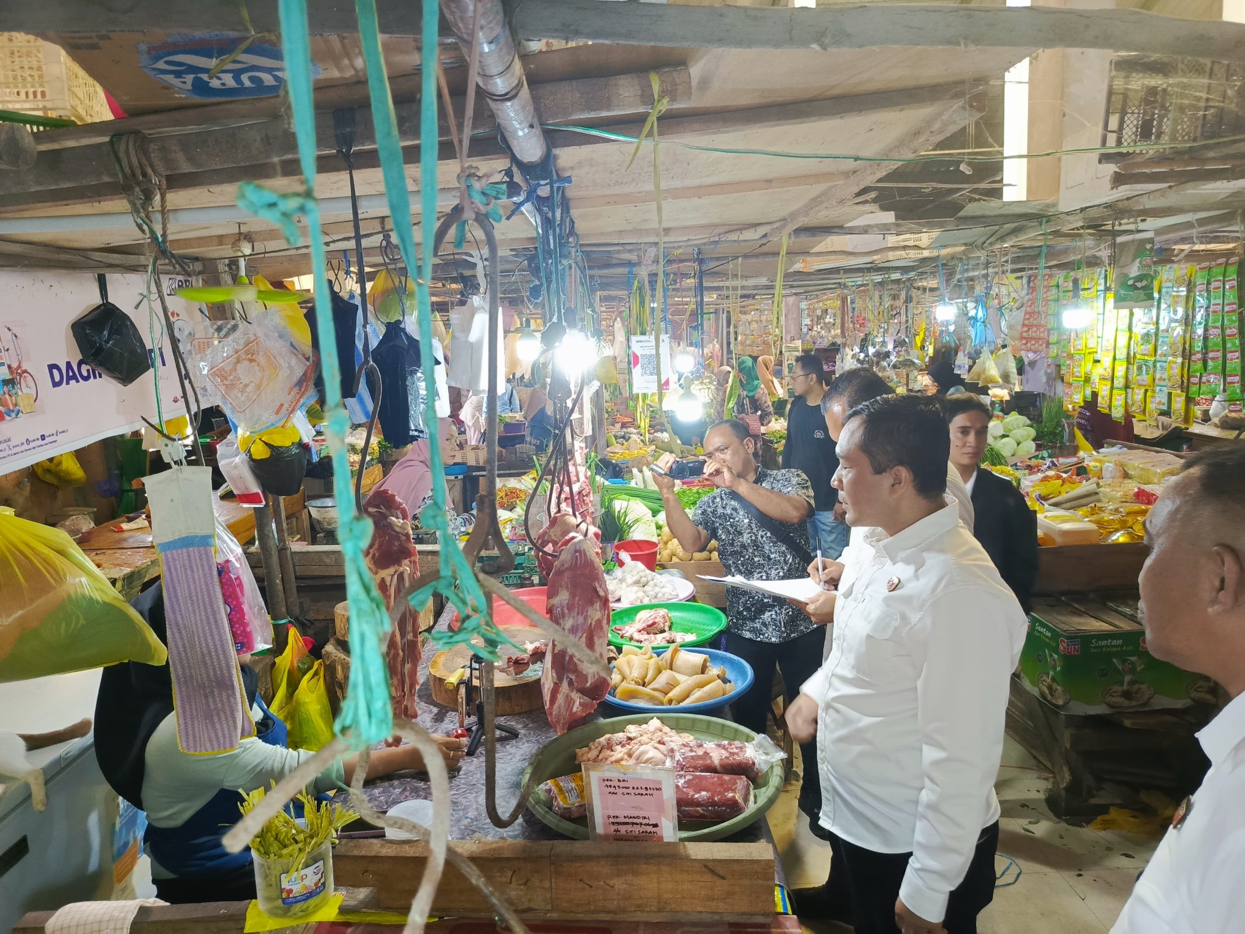 Satgas Pangan Polda Kalteng Cek Harga Pangan di Pasar Tradisional Pastikan Stok Aman di Bulan Ramadan