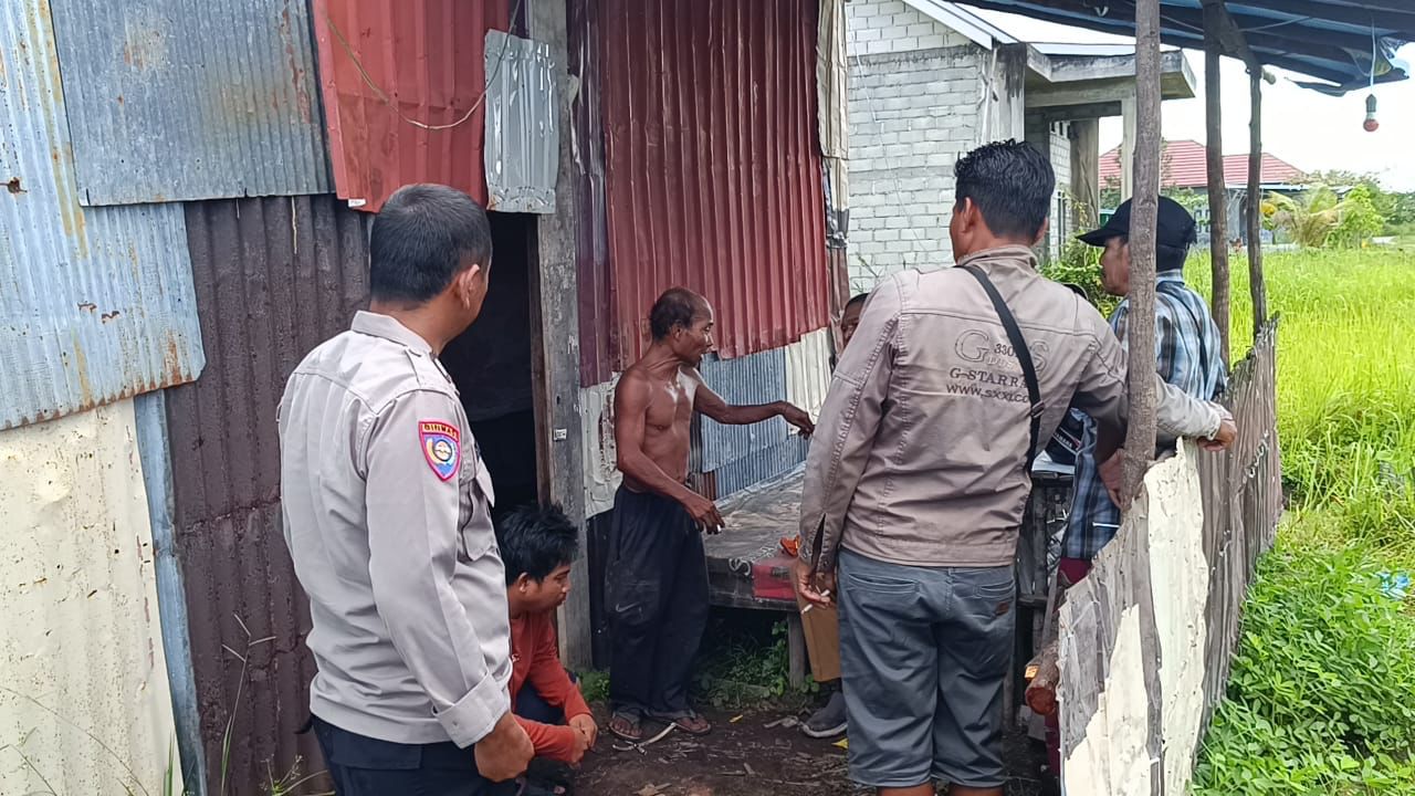 Polsek Sabangau Respons Cepat Keluhan Warga Terkait Gangguan Kamtibmas di Kereng Bangkirai