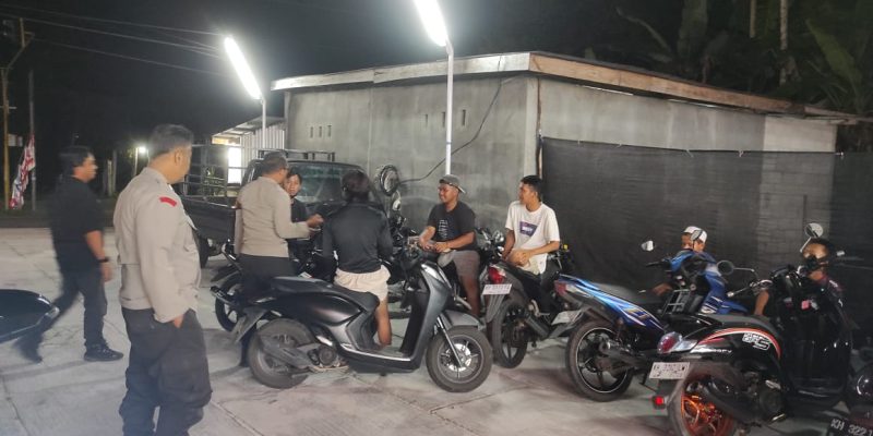 Ciptakan Suasana Kondusif, Polsek Bukit Batu Sambangi Remaja saat Ramadhan