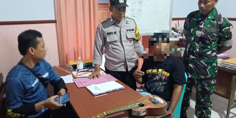 Gerak Cepat, Polsek Weleri Amankan Kasus Penganiayaan di Taman Kota