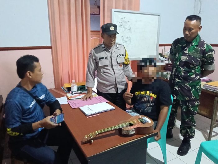 Gerak Cepat, Polsek Weleri Amankan Kasus Penganiayaan di Taman Kota