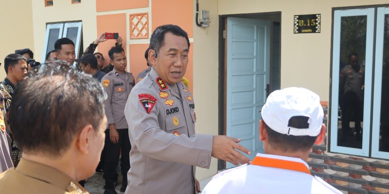 Peduli Kesejahteraan Personel, Kapolda Kalteng Resmikan Perumahan Bersubsidi Untuk Anggotanya