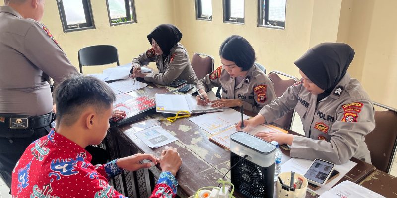 Pabanrim Polresta Palangka Raya Gelar Rangkaian Seleksi Awal Penerimaan Anggota Polri T.A. 2025