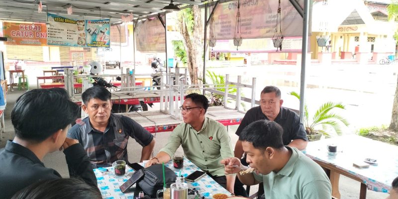 Di Area Kuliner Sanaman Mantikei, Satresnarkoba Polresta Palangka Raya Sosialisasikan Asta Cita