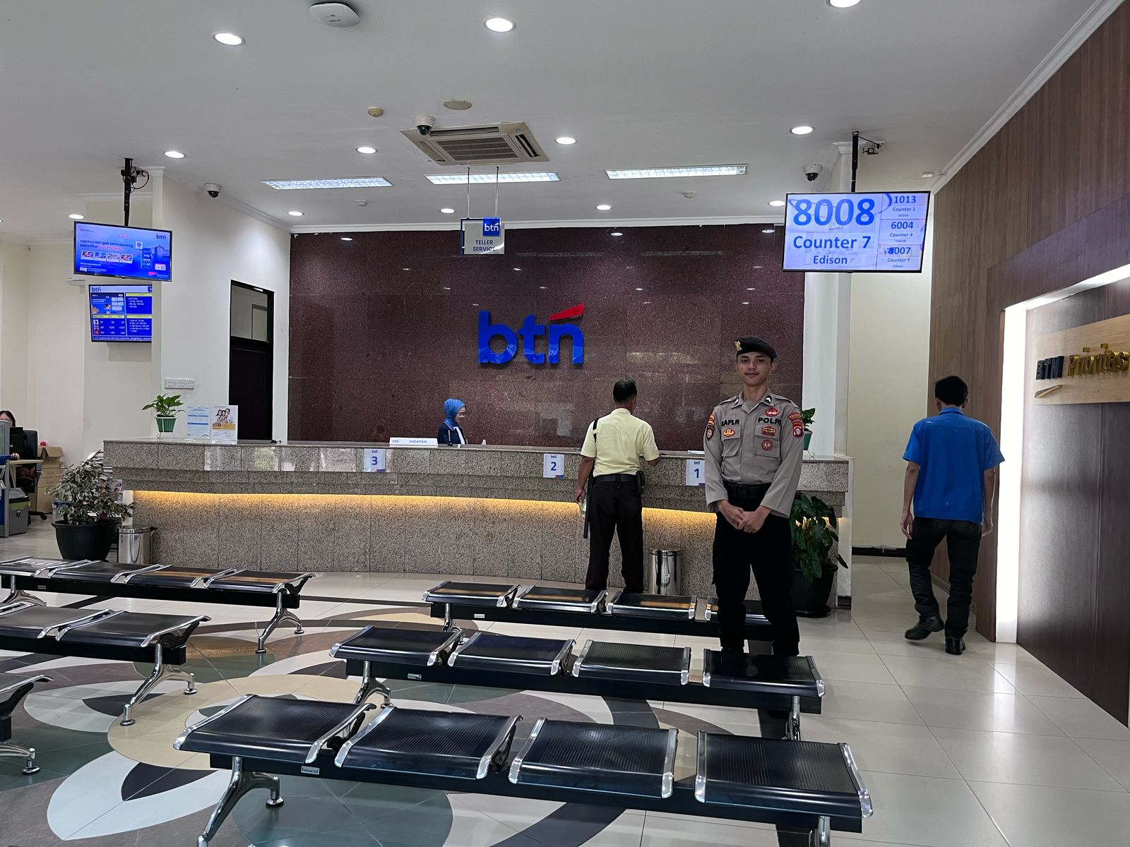 Satpamobvit Polresta Palangka Raya Intensifkan Pengamanan di Area Perbankan