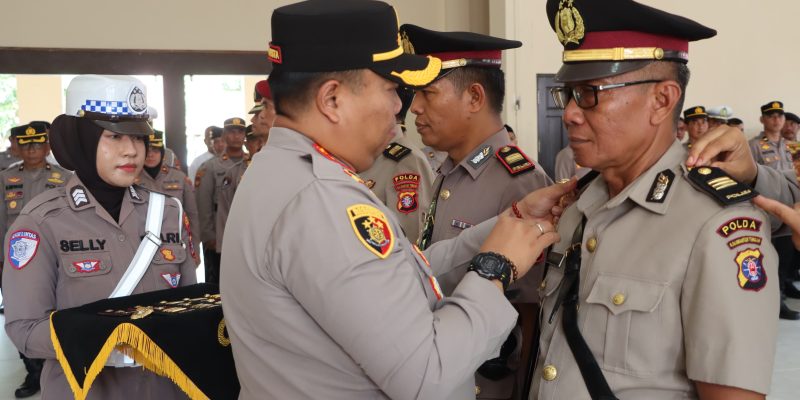 Mutasi Jabatan Kesatuan, Kapolresta Palangka Raya Pimpin Upacara Pelantikan dan Sertijab 4 PJU
