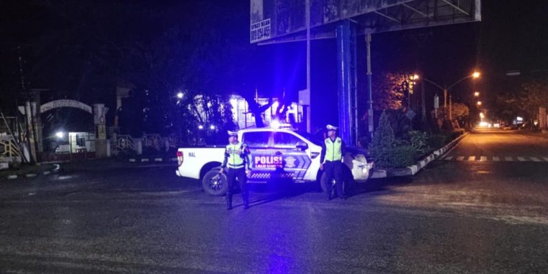Satlantas Polresta Palangka Raya Patroli Cegah Kemacetan dan Pelanggaran Lalu Lintas