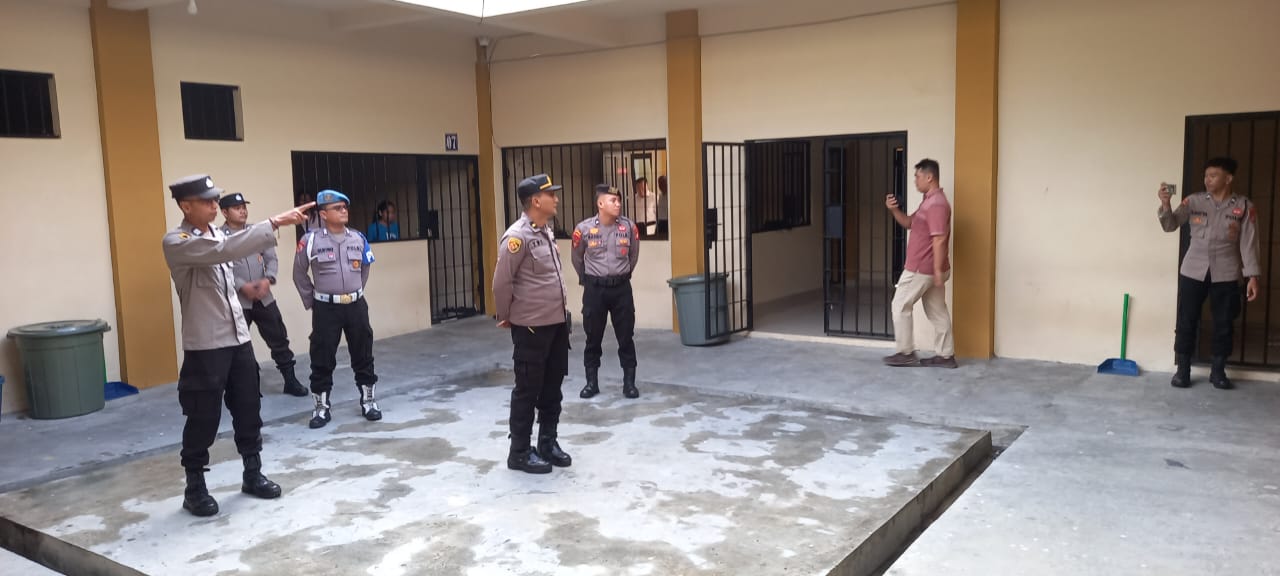 Sattahti Polresta Palangka Raya Bersama Piket Fungsi Laksanakan Pemeriksaan Tahanan