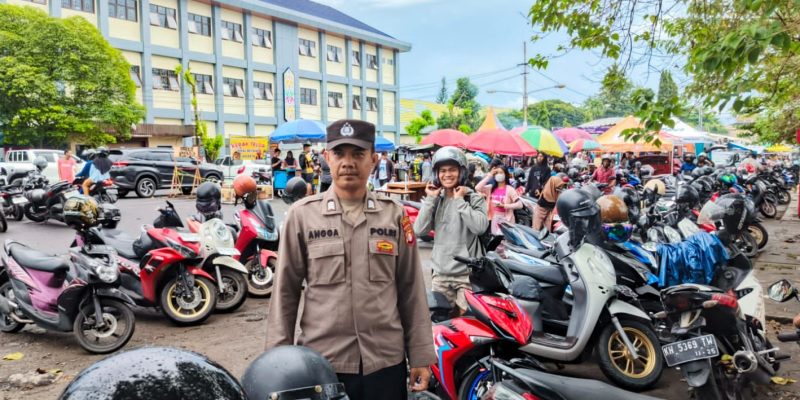 Polresta Palangka Raya Berikan Rasa Aman ke Pasar Ramadan AIS Nasution