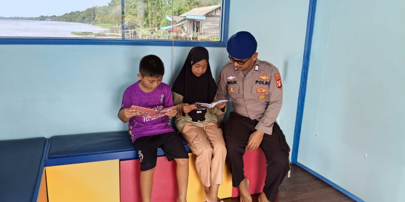 Dukung Program Pemerintah Tingkatkan SDM, Ditpolairud : Kami Sediakan Pondok Baca