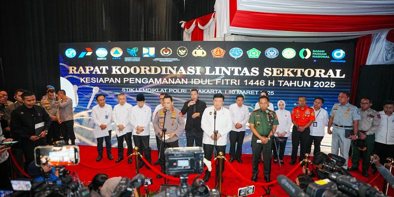 Kapolri Paparkan Persiapan dan Kesiapan Pengamanan Lebaran 2025 ke Menko Polkam