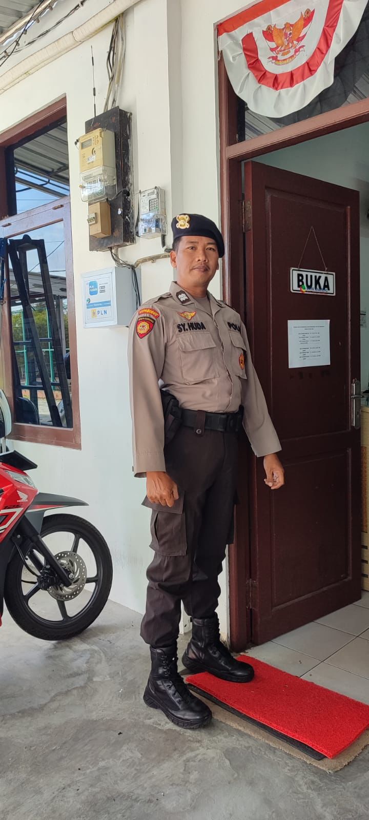Satpamobvit Polresta Palangka Raya Diterjunkan Guna Kondusivitas Dunia Perbankan