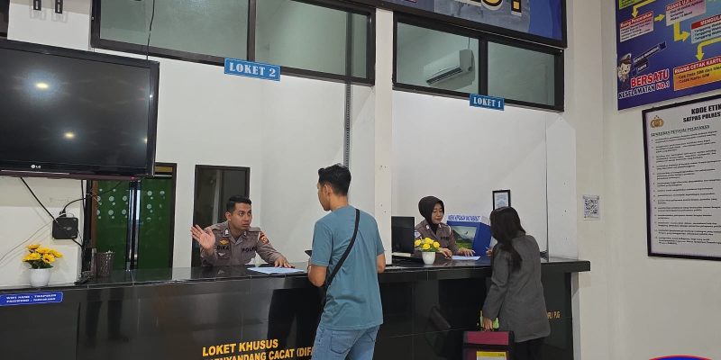 Satlantas Polresta Palangka Raya Beri Layanan Prima bagi Pemohon Penerbitan dan Perpanjangan SIM