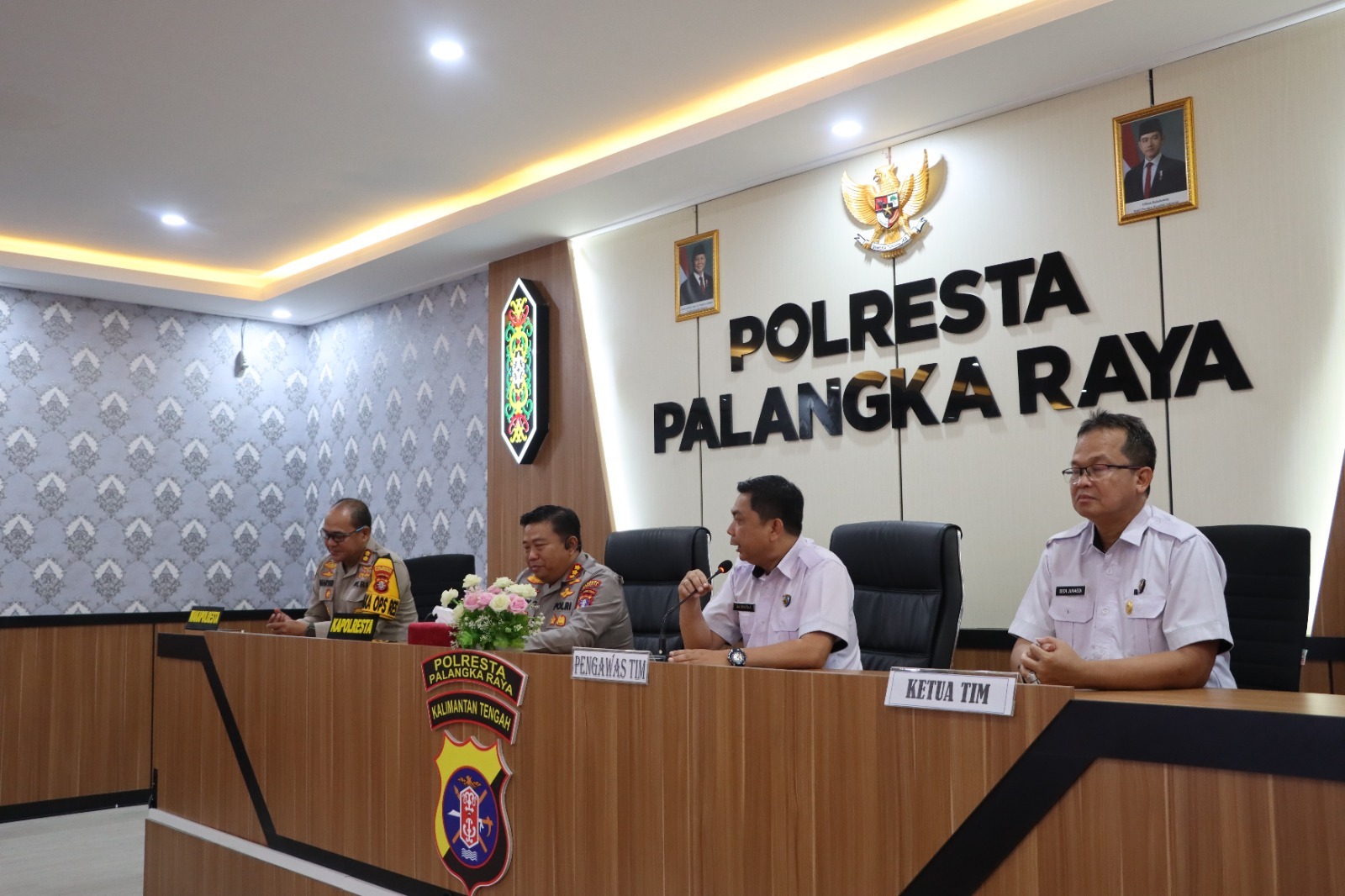 Kapolresta Palangka Raya Pimpin Pelaksanaan Audit Kinerja Tahap I Itwasda Polda Kalteng