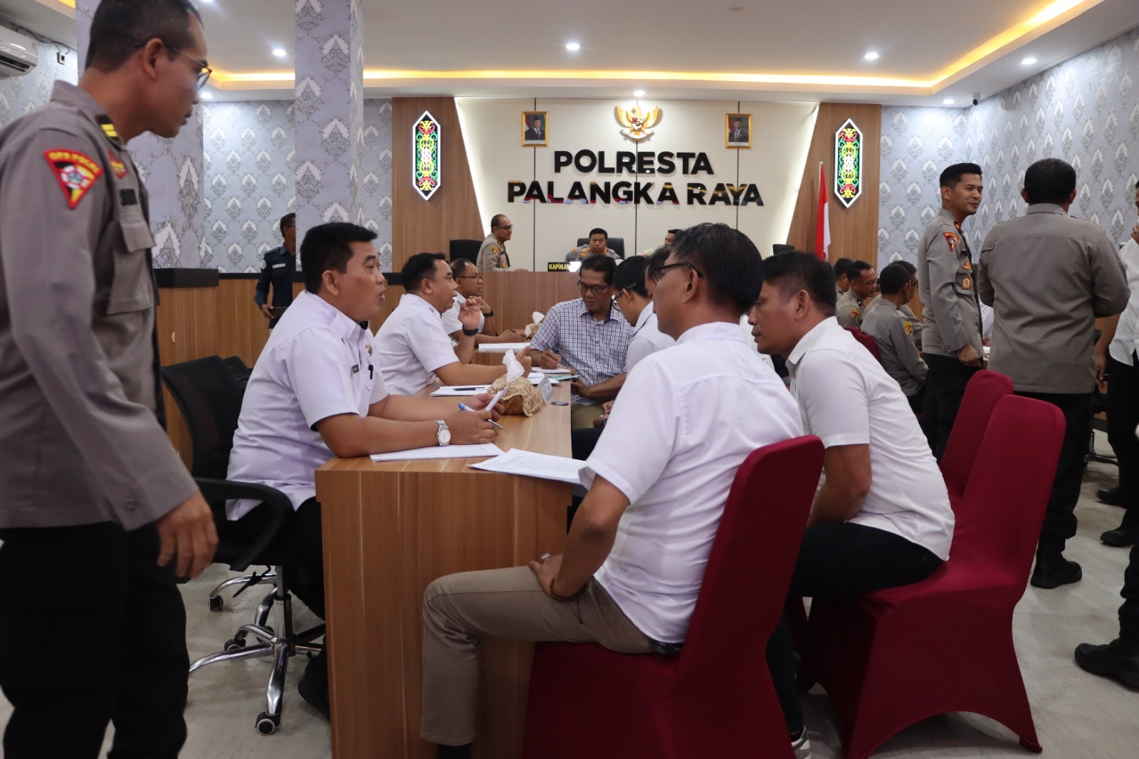 Satuan Fungsi Polresta Palangka Raya Ikuti Audit Kinerja Tahap I Itwasda Polda Kalteng