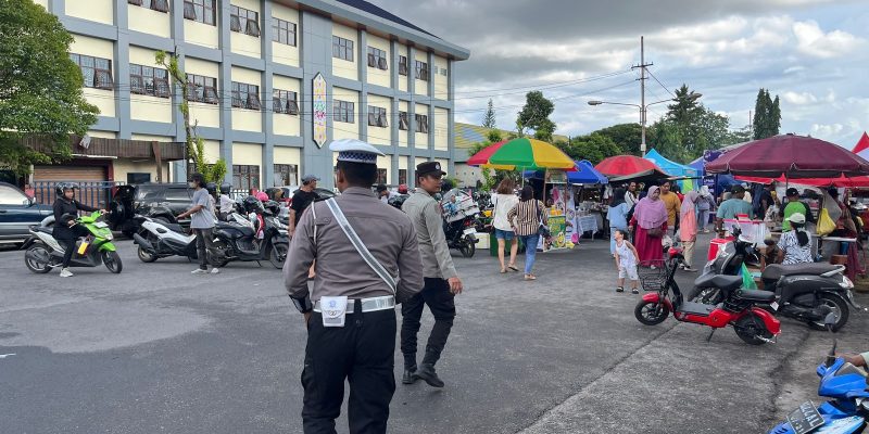 Pengamanan Pasar Wadai Tahun 2025 Wilayah I Berjalan Lancar