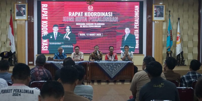 Persiapan Pemilihan Ketua Baru, KONI Gelar Rakor Bersama Pengcab