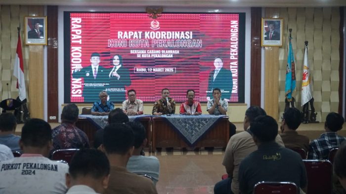 Persiapan Pemilihan Ketua Baru, KONI Gelar Rakor Bersama Pengcab