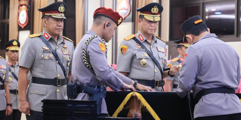 Sertijab dipimpin Kapolri, Irjen Iwan Kurniawan Resmi Jabat Kapolda Kalteng