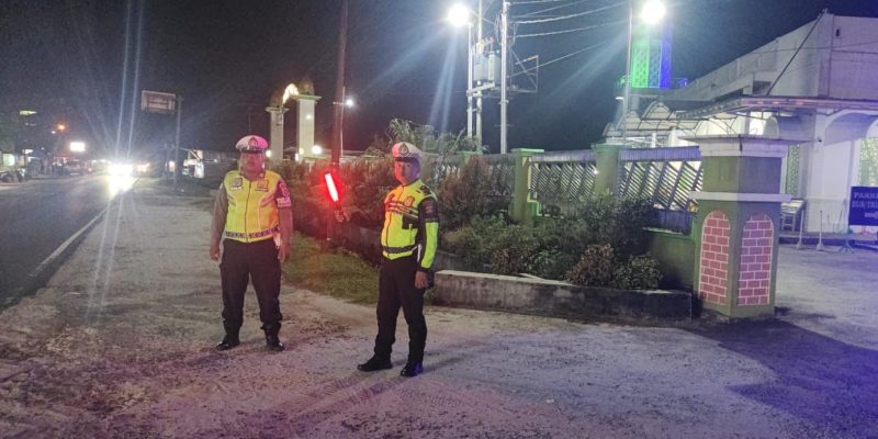 Patroli Subuh Polresta Palangka Raya Sambangi Sejumlah Masjid