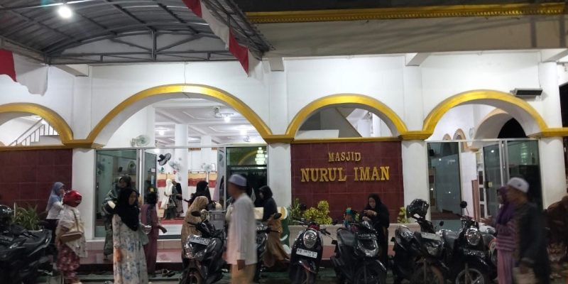 Polresta Palangka Raya Amankan Jalannya Sholat Isya dan Tarawih pada Masjid Nurul Iman