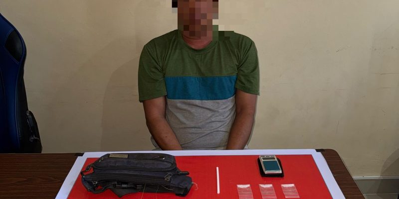 Satresnarkoba Polresta Palangka Raya Tangkap JF Pengedar Sabu di Pahandut