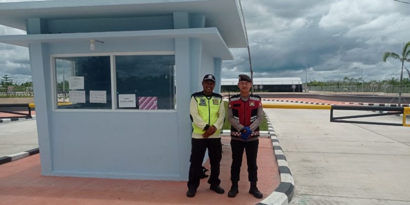 Satsamapta Polresta Palangka Raya Sampaikan Pesan Kamtibmas di Persemaian Permanen Modern