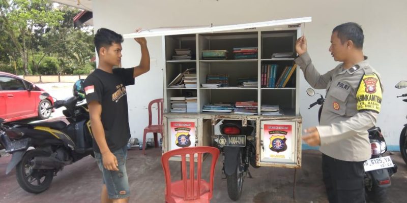 Polsek Bukit Batu Hadirkan Motor Bajaka Presisi untuk Tingkatkan Literasi Masyarakat
