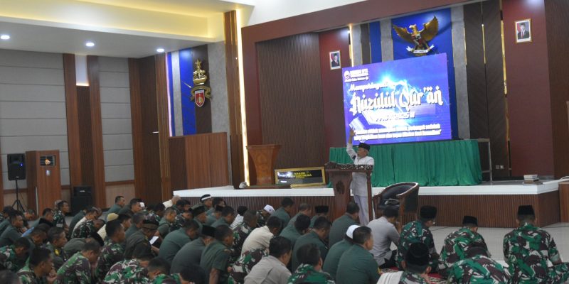 Tingkatkan Keimanan dan Ketakwaan, Korem 071/Wijayakusuma Peringati Nuzulul Qur’an