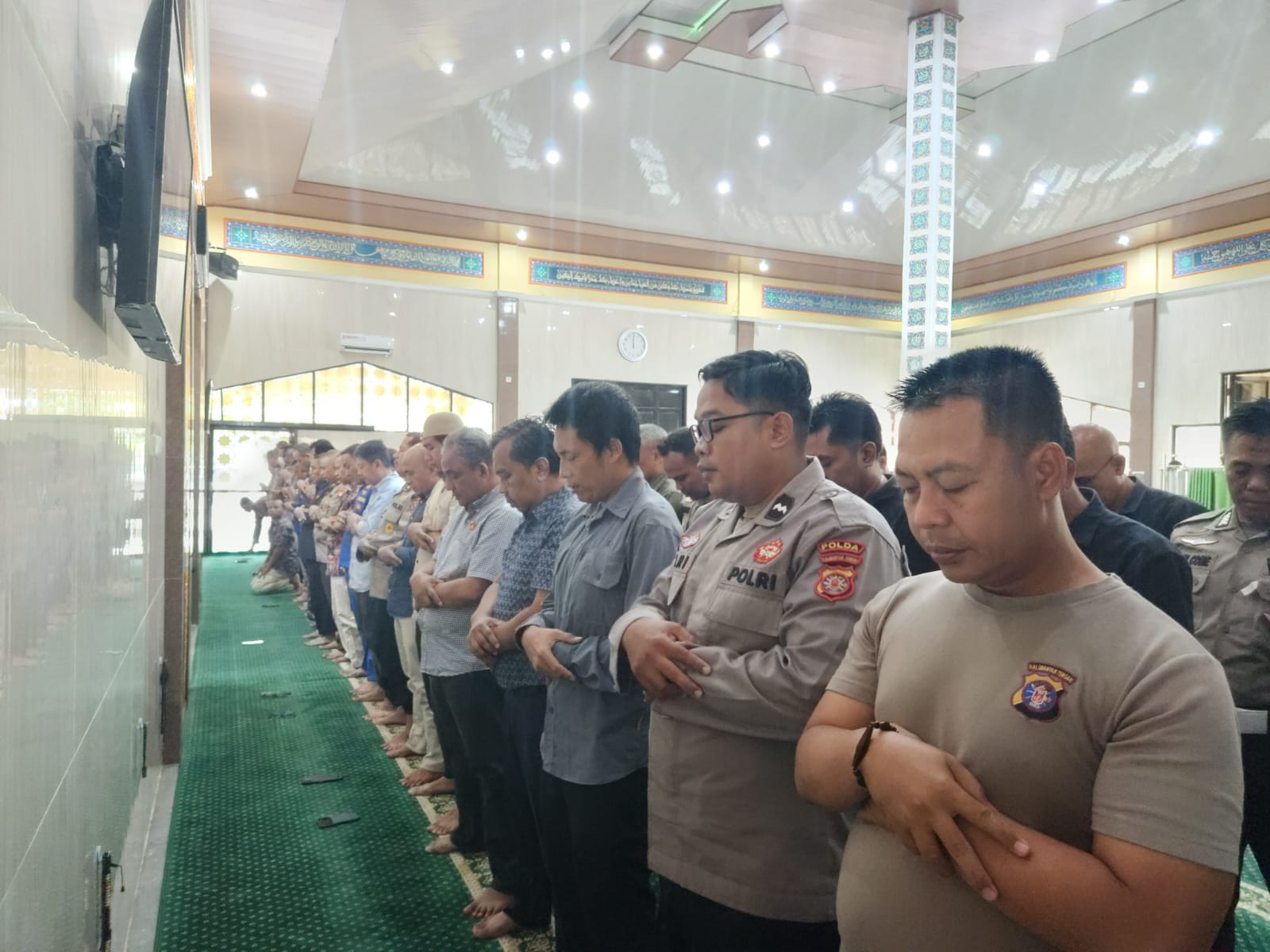 Polda Kalteng Gelar Salat Ghaib untuk 3 Anggota Polri yang Gugur dalam Tugas di Way Kanan Lampung