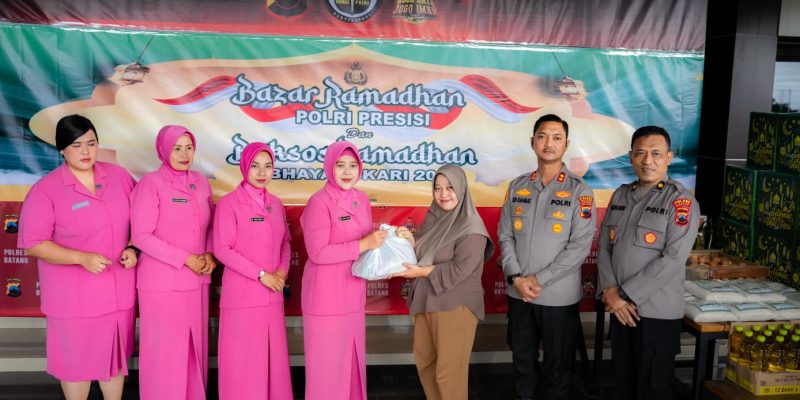 Bazar dan Bakti Sosial Polres Batang: Inspirasi Berbagi di Bulan Penuh Berkah