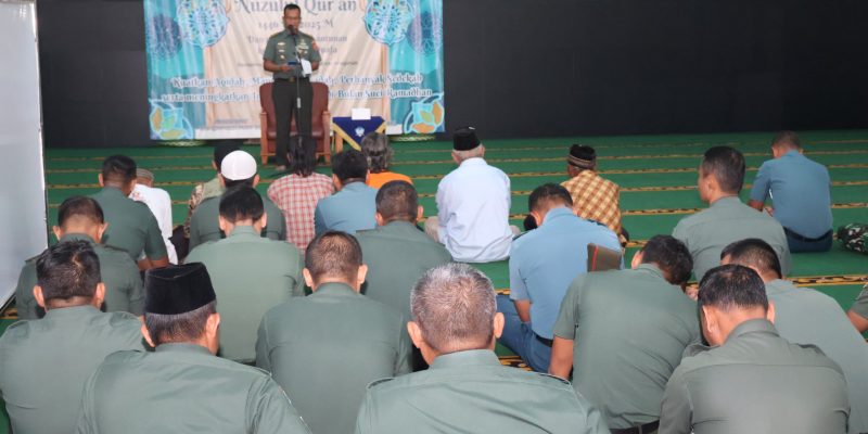 Peringatan Nuzulul Quran di PMPP TNI Berlangsung Dengan Penuh Hikmat