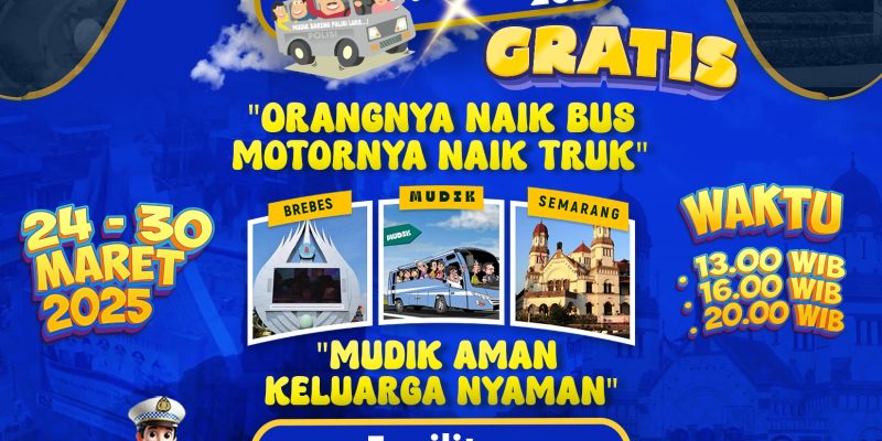 Mudik Lebih Nyaman : Polda Jateng Sediakan Layanan Valet Ride Gratis