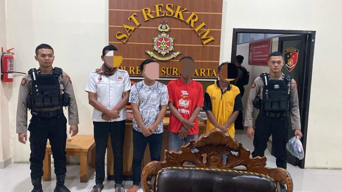 Bermain Judi Dibulan Puasa, Empat Warga Petoran Diamankan Tim Sparta Polresta Surakarta