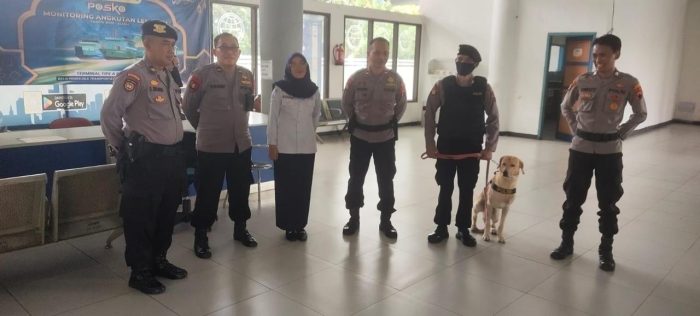 Polres Pekalongan Kota Kerahkan Unit K-9, Amankan Mudik Lebaran, Ini Tugasnya