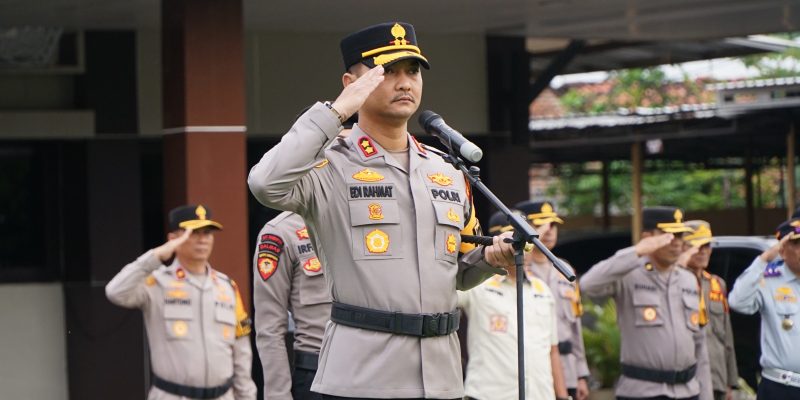 Polres Batang Gelar Apel, Pastikan Kesiapan Pengamanan Malam Takbiran