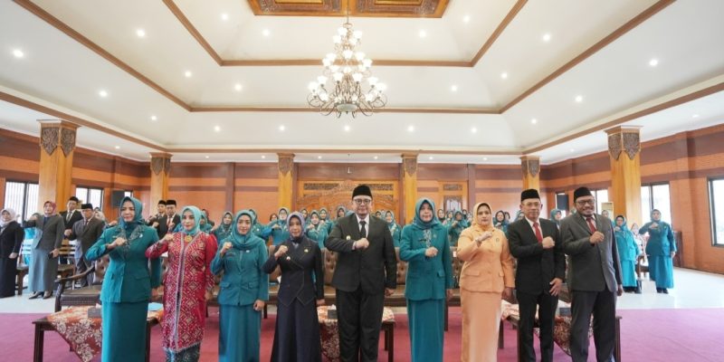 Sertijab Ketua TP PKK, Wali Kota Mojokerto Ning Ita Titip Sukseskan Program Pemerintah