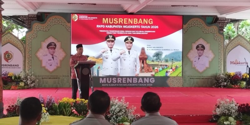 Musrenbang TA.2026 Pemkab Mojokerto, Percepatan Transformasi Sosial Ekonomi dan Tata Kelola Pemerintahan yang Berkelanjutan