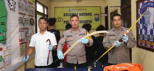 Empat Remaja Diamankan Polres Pelabuhan Tanjung Perak Usai Tawuran, Temukan Sajam hingga Busur Panah