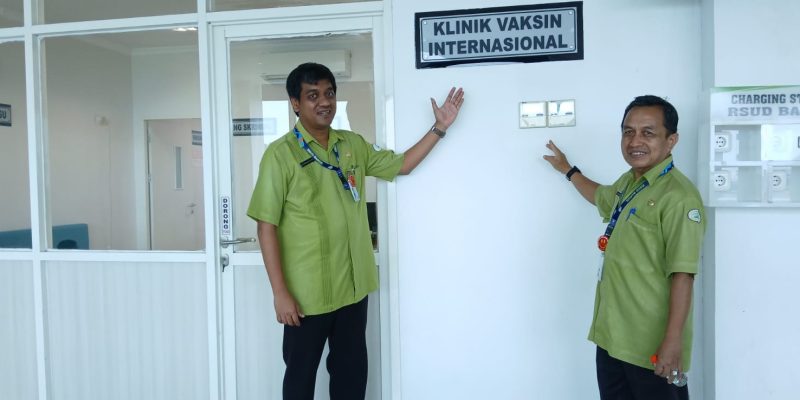 RSUD Bangil Kabupaten Pasuruan Buka Layanan Vaksin Internasional