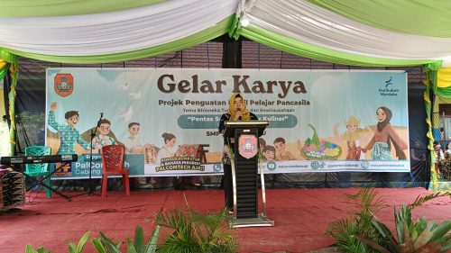 SMP Negari 13 Oku Adakan Acara Gelar Karya Projek Penguatan Profil Pelajar Pancasila ( P5 )