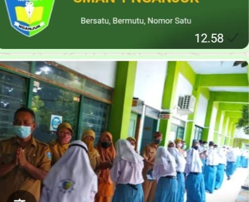 Gelar Giat Halal Bihalal SMA Negeri 1 di 1 Syawal 1446 H