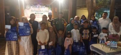 GRSS Gelar Halal Bihalal dan Santunan Anak Yatim di Pelataran Kelurahan Tandes Surabaya