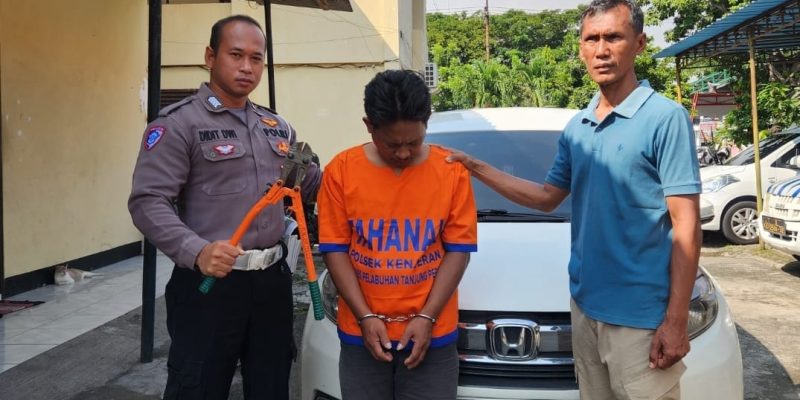Polsek Kenjeran Amankan Pelaku Pembobolan Toko Madura di Kenjeran Surabaya