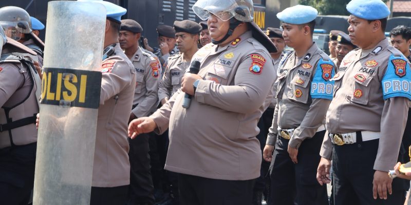 Hadapi May Day 2025, Polres Pasuruan Gelar Gladi Pengamanan dengan 1.039 Personel